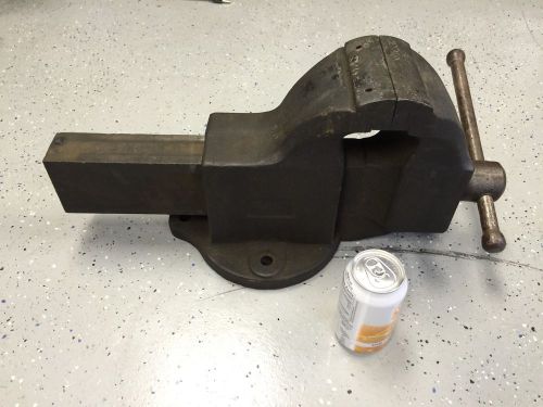 Parker union bench top vise machinist huge vice 5&#034; jaws for sale