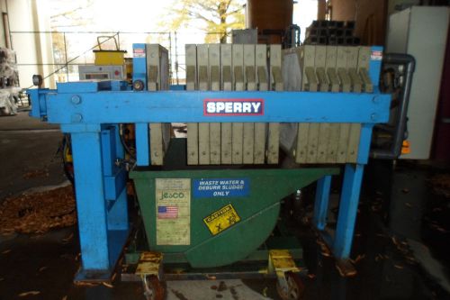 Sperry 630 mm filter press for sale
