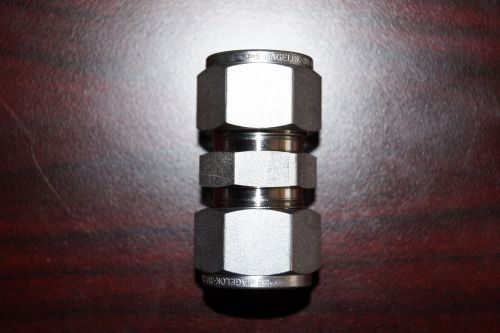 Swagelok tube fitting, union, 5/8 in. tube od  (ss-1010-6) for sale