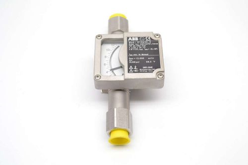 New abb d10a32-5 air 25psi 1/2 in 0-12cfm flow tube flow meter b468500 for sale