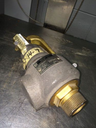 CONSOLIDATED 1&#034; TYPE 1543F SAFETY VALVE / PRESSURE RELIEF