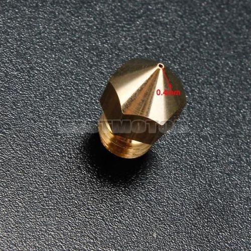 3D Printer Extruder for MakerBot Mk8 Replacement Print Head Nozzle Copper 0.4mm