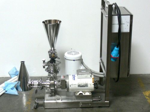 Quadro ytron in-line powder dispersion w/ fristam pump &amp; 3hp motor mfg: 2005 for sale