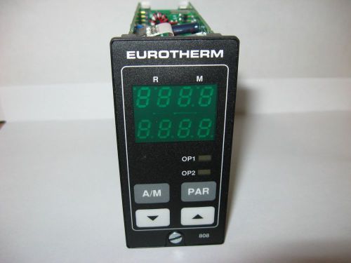 Eurotherm Temperature Controller 808 B08/L1/0/R1/C2/0/QS/ (AJEC105)