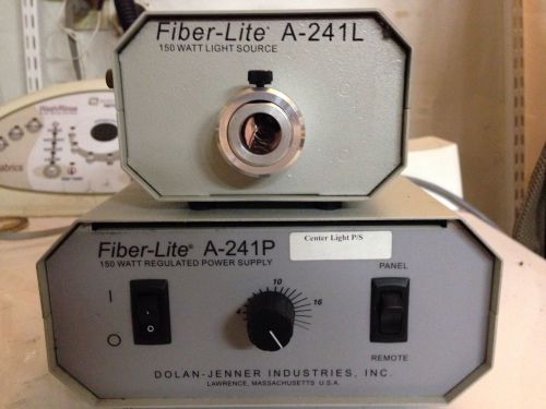 Dolan-Jenner Fiber-Lite A-241L/A-241P 150 Watt Fiber Optic Illuminator w/ Spot