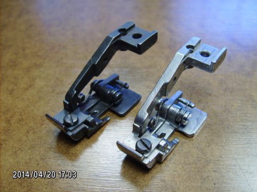 YAMATO DCZ 361 &amp; 341 sewing machines (2) 7/16&#034; presser foot assemblies