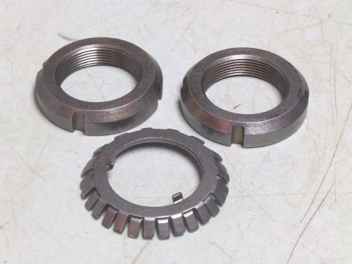 Bearing retainer nut &amp; washer n-07, w-07 free shipping for sale