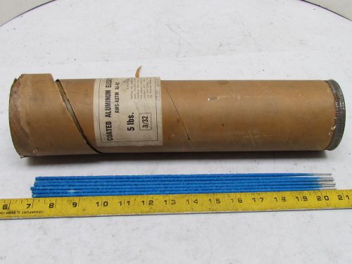 Aws-astm ai-43 coated aluminum electrode stick welding rod 3/32&#034;x14&#034; 5lbs for sale