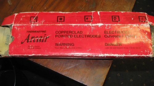 Arcair Copperclad Pointed Electrodes  1/4&#034; x 12&#034;