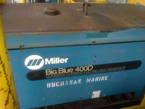 Welder miller big blue 400d for sale