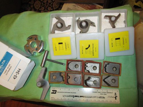 Group Lot Cutters Shapers Delta Milwaukee + MLCS