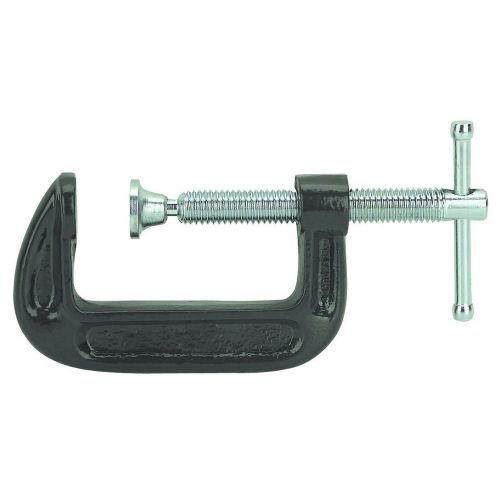 Woodworking &#034; Industrial C-Clamp, cast iron body, machined steel screw,