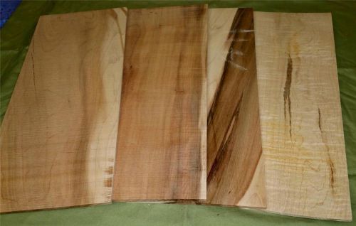 WOW Nice mixed pack 4 thin Hard Sugar Maple wood boards #ST7