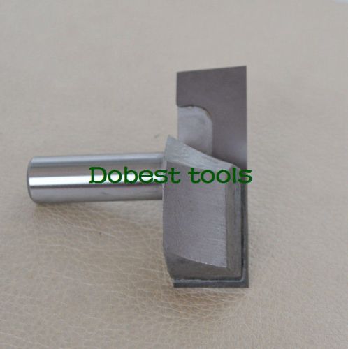 1pcs cnc cleaning bottom woodworking router bits 1/2&#034; 60mm
