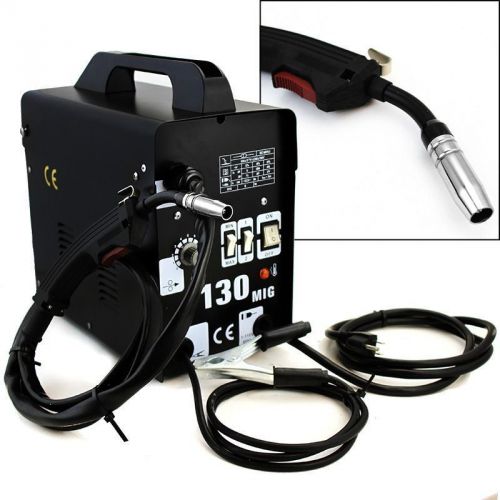 new AUTO FEEDER GAS-LESS FLUX CORE WIRE WELDER WELDING MACHINE COOLING FANS