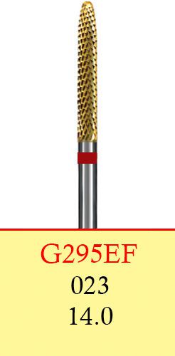Dental lab carbide cutters-hp shank (44.5 mm)-g295ef/023(8325)-cross cut(2 burs) for sale