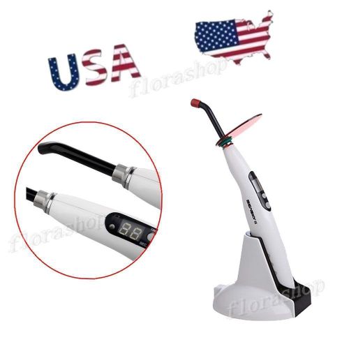 USA STOCK!!! Wireless Cordless LED Curing Light Cure Lamp LED Display