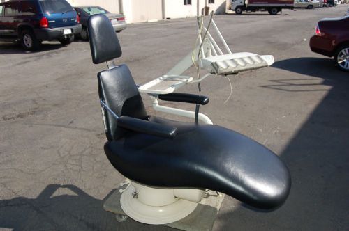 Nu~Black Ritter Dentist Dental  Electric Powered Chair-Exam Oral tattooing-Tatoo