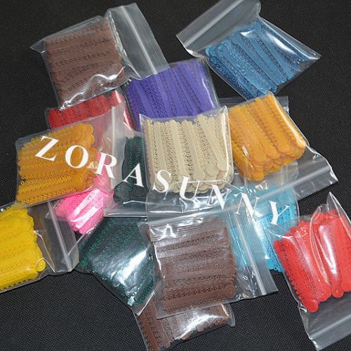 30 Packs Dental Orthodontics Elastic Ligature Ties Colors For Choice Rubber Band