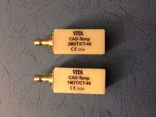 VITA CAD-Temp 2M2T/CT40 and VITA CAD 1M2T/CT40