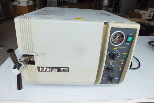 Tuttnauer 2540m autoclave steam sterilizer for sale