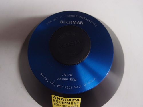 Beckman JA-20 Centrifuge 20,000 RPM