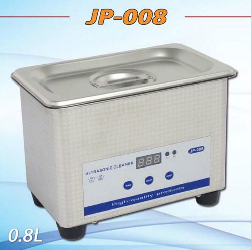 0.8l professional digital ultrasonic cleaner machine + timer nealy 1l jp-008 for sale