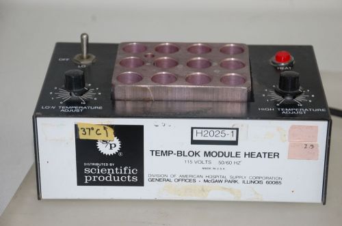 Lab-Line H2025-1 Temp-Blok Module Heater Scientific Products WORKS!!