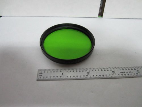 OPTICAL TIFFEN 62 mm GREEN FILTER LASER OPTICS AS IS BIN#L4-24
