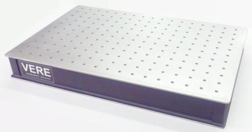 Optical table breadboard - 12&#034; x 18&#034; x 2.3&#034; - stainless steel top / bottom for sale