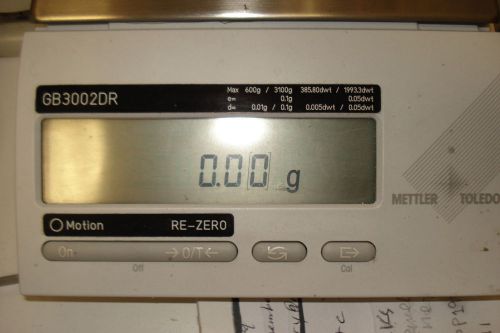 Mettler toledo gb3002dr scale for sale