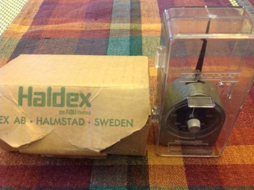HALDA HALDEX G-350-KM GRAM FORCE GAUGE 30 TO 350 GRAMS -SWEDEN-MINT