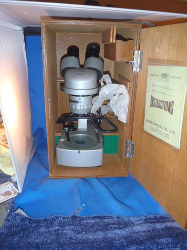 Stereoscopic Microscope 2x Correct Tokyo Seiwa Optical.