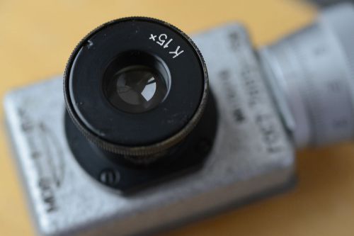 LOMO Eyepiece Okular Micrometer MOV-1-15X compensation 15x D=23,2 MOB-1-15X