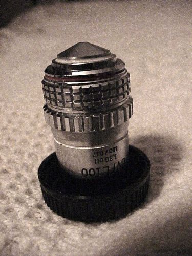 Olympus UVFL 100x/1.30 Oil 160/0.17 Microscope Objective made in Japan