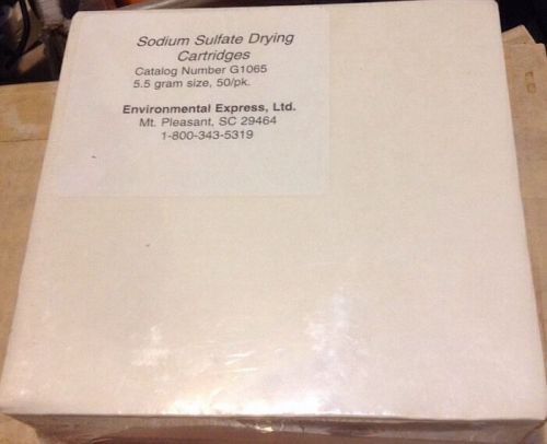 sodium sulfate drying cartridges G1065 50/pk