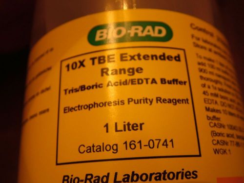 Biorad 10x TBE Extended Range Electrophoresis Purity 1L #161-0741