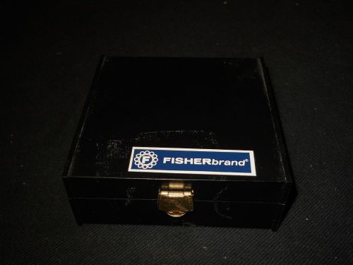 (4) Fisherbrand Quartz Cuvettes 282 QS 1.000mm w/ Lids &amp; Case