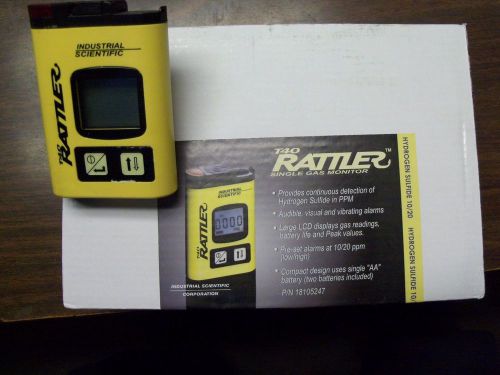 T40 rattler portable h2s monitor w/alarm for sale