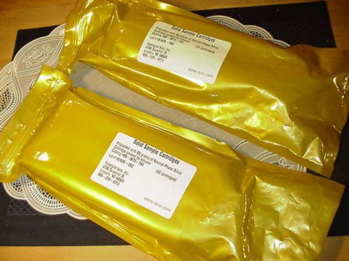 Lot of 5 Teledyne Isco 68-3873-194 Normal Phase Silica Cartridges 65 Grams NEW