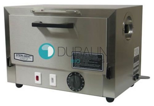 New Steri-Dent Model 200 Dry Heat Sterilizer 2 Instrument Trays Sterident