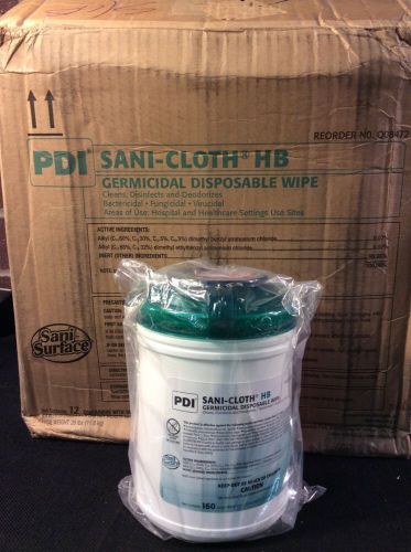 PDI Sani-Cloth HB Germicidal Disposable Wipe 12 qty * New * Make Offer
