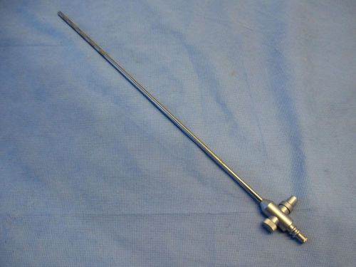 Wolf laparoscopic 5mm suction/ irrigation cannula w/ trumpet valve, good cond! for sale