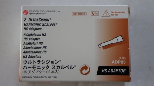ETHICON ADP03 ENDO-SURGERY  UltraCision Harmonic Scalpel HS Adaptor BOX OF 2