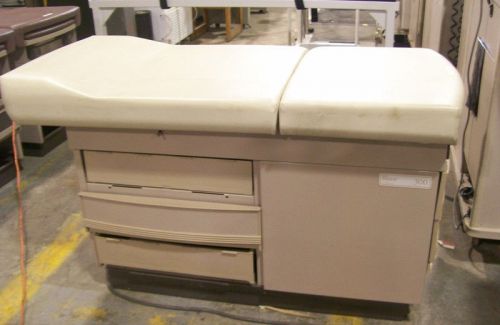 Ritter 300 exam table - color: ivory - nice condition for sale