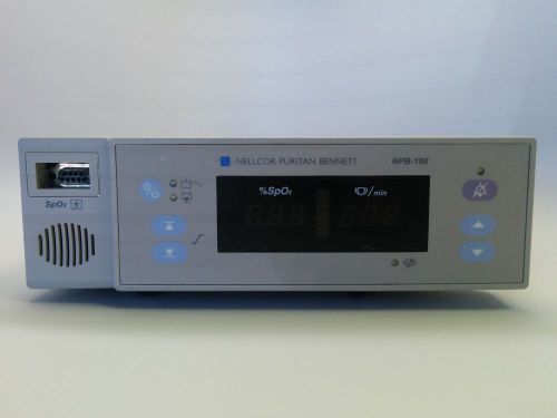 Nellcor npb-190 pulse oximeter monitor for sale
