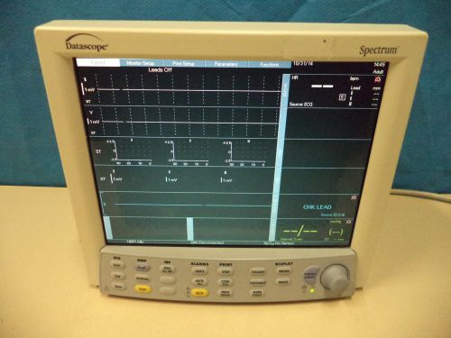 Datascope Spectrum Mindray 0998-00-0500-1005L Patient Monitor