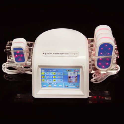 Portable diode lipo laser lllt fat removal cellulite reduction slim machine for sale