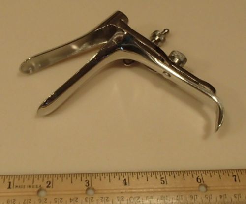 Graves Vaginal Speculum ~Small ~ Right Open Sided, Surgical Instruments
