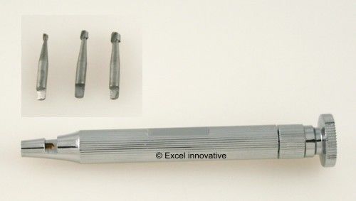 Fingernail drill with 3 bits podiatry surgical tools for sale